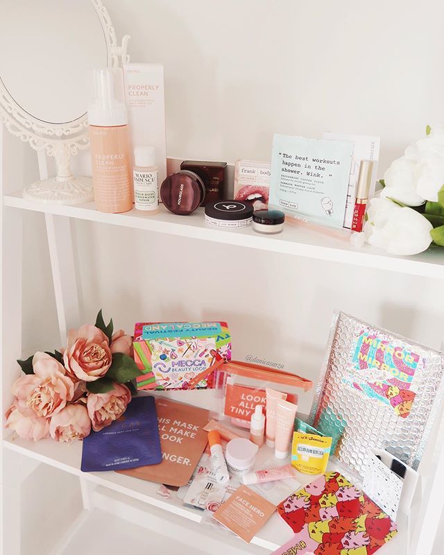 danicajaninetwt's tweet photo. My #MECCALAND haul π
feat. @gotoskincare @drunkelephant @frank_bod & more
β‘
Iβm still feeling the adrenaline and excitement from this weekendβs Meccaland experience, but I wanted to show you what I purchased at the event and a few of the samples and β¦ https://t.co/kqVGLs58TJ https://t.co/ilXQWBGniv