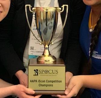 nyitpa's tweet photo. Wow, well done to our champs! #NYIT's Team Sonic Boom won the Yes I Scan Ultrasound competition today against 36 other great teams from PA programs nationwide 🙌🥇🏆🎉 #aapa19 #NYITDidThat https://t.co/13aegZPmIz https://t.co/AIkinhsFPJ