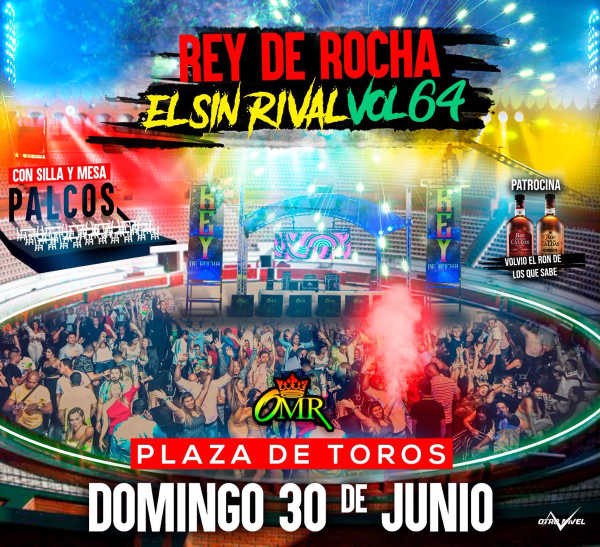 omrreyderocha's tweet photo. Se Viene el El Mejor De Todos
#Vol64 #ElSinRival #OMR
Domingo 30 de Junio
Con Lunes Festivo
#PlazadetorosCartagena
Prepárate !!! https://t.co/ePfjl5cKcD