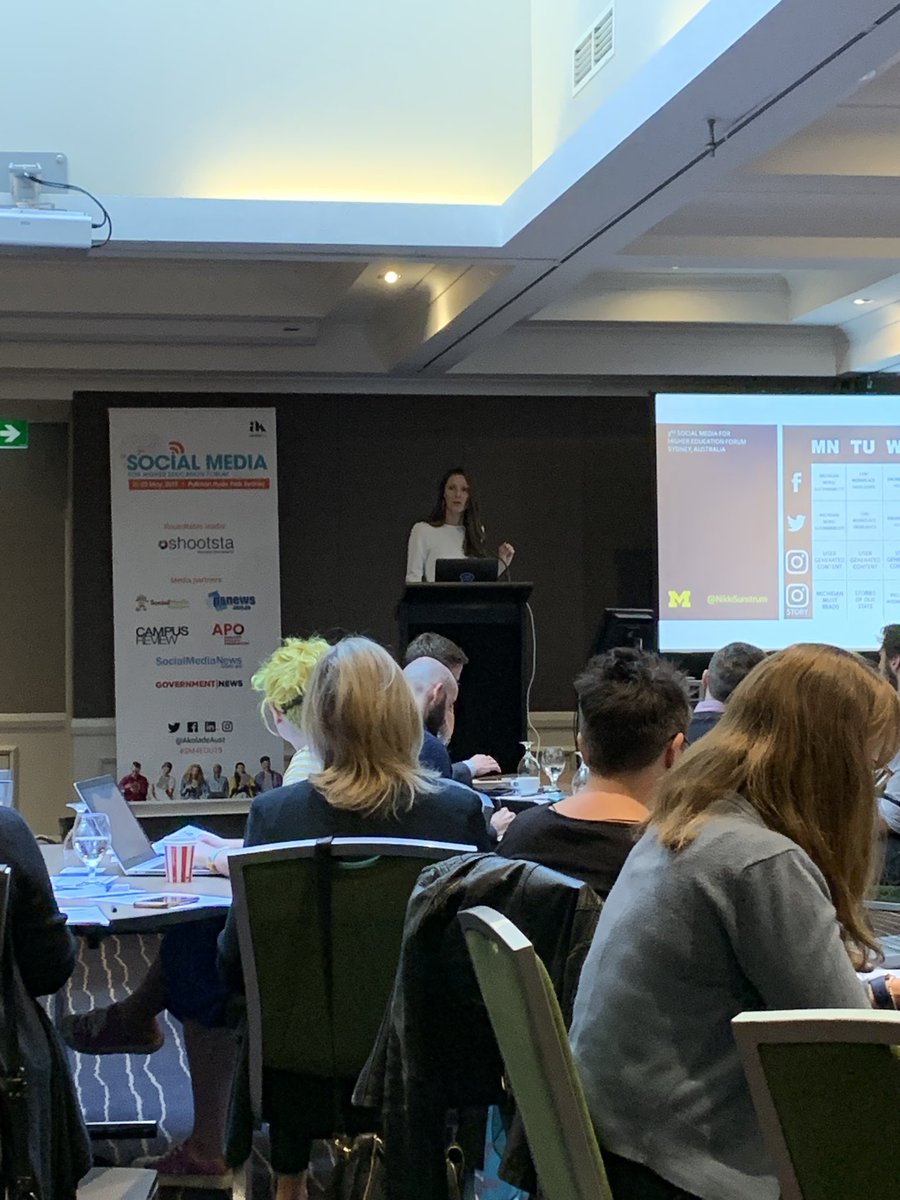 Beautiful morning in Sydney, Australia to have a deep dive discussion on the impact of strategic #SocialMedia in #HigherEducation. Thank you to <a href="/AkoladeAust/">Akolade Australia</a> for having me and to all of the wonderful attendees. #SM4EDU19 #HESM