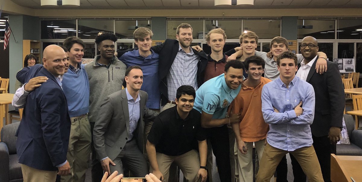 So proud of this group of <a href="/spxbasketball/">St. Pius X Boys Basketball</a> seniors who just graduated. What a great legacy they left at our school. They left our program better than they found it. Basketball, academics off the charts. Oh and for all you “private schools recruit” folks, we started five Catholics!!