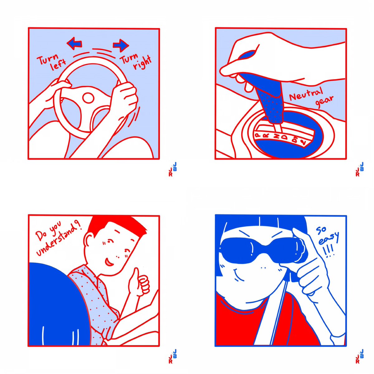 jamesandjann's tweet photo. SO EASY “But I’m don’t OK.” 😆 #JRandJB #illustration #illustrator #illustrationartists #procreate #art #artist #comic #comics #cartoon #love #lovecartoons #วาดรูป #วาดการ์ตูน #การ์ตูน #วาด #people #funnycomics https://t.co/MXSKg3G51K