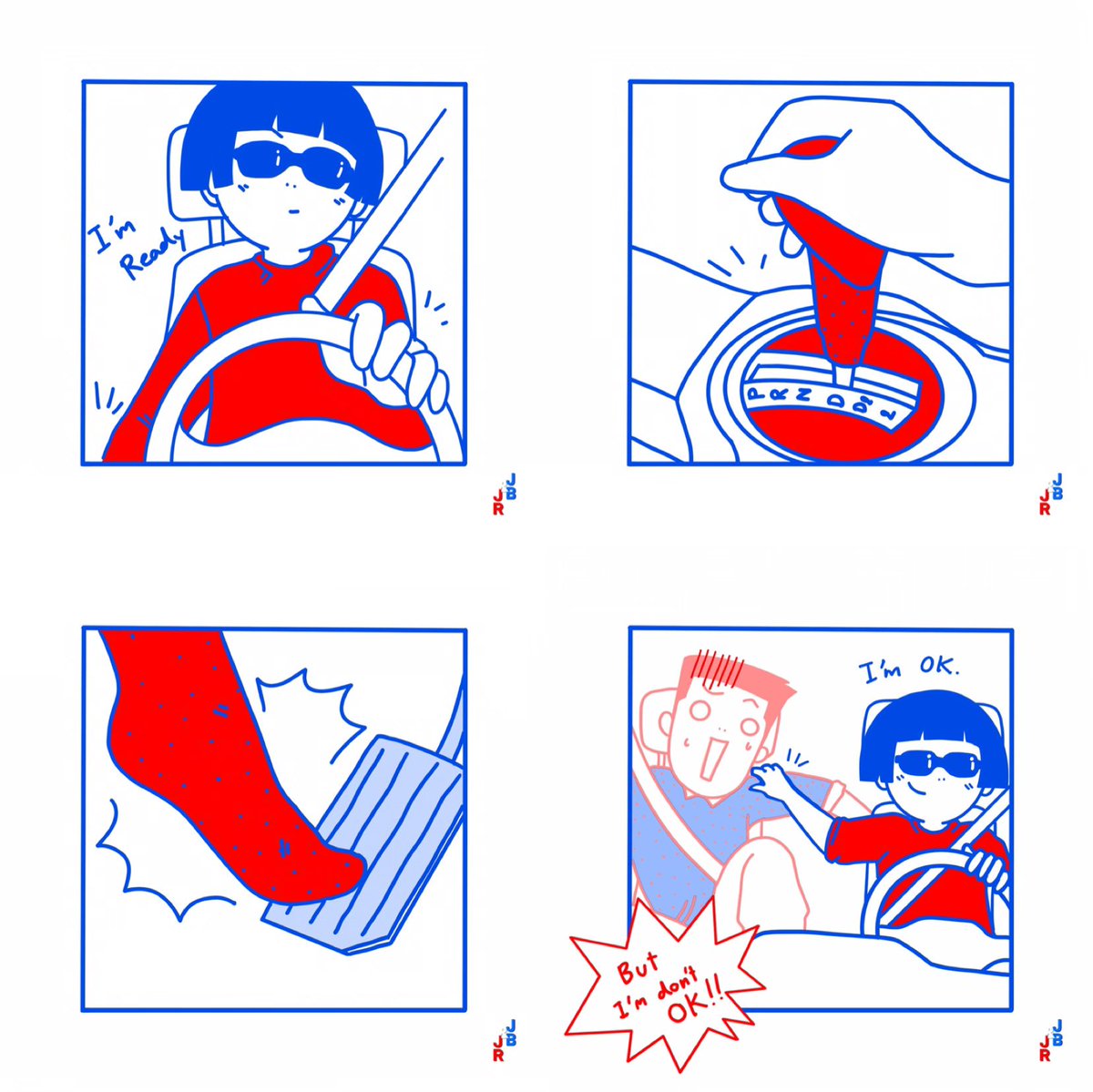jamesandjann's tweet photo. SO EASY “But I’m don’t OK.” 😆 #JRandJB #illustration #illustrator #illustrationartists #procreate #art #artist #comic #comics #cartoon #love #lovecartoons #วาดรูป #วาดการ์ตูน #การ์ตูน #วาด #people #funnycomics https://t.co/MXSKg3G51K