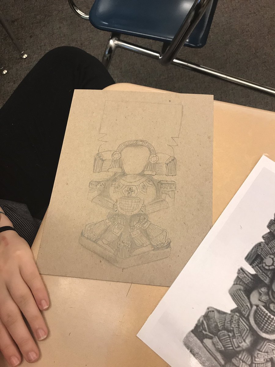 Core7WCI's tweet photo. Mayan Art funded by WCEF.  Thank you! #WCEF #WCIProud https://t.co/lwgQfoieId