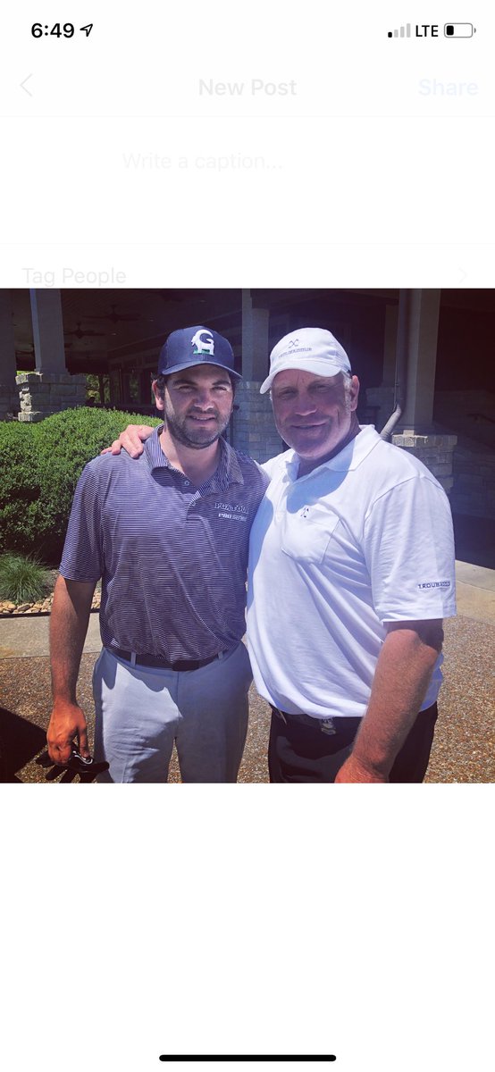 Got to play with @HOFBlues16 today in @TheVinnyGolf. 4th All-time goals scored in the NHL