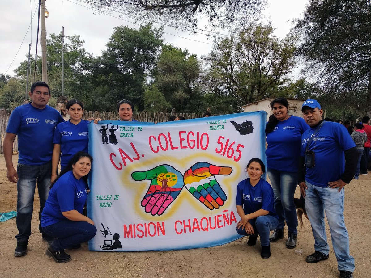 Hoy en el aniversario de entrega de tierra en misión chaqueña Fwa'achat ❤️❤️ <a href="/fguillesaavedra/">GUILLERMO SAAVEDRA</a> <a href="/aniberruezo/">analia berruezo</a> <a href="/RangeonMartin/">MartinRangeon</a> <a href="/patriciapinasco/">Patricia Pinasco</a> <a href="/Ritituuu/">Rita Córdoba</a> <a href="/SomosCAJ_2019/">#SomosCAJ2019</a> <a href="/artydance23/">Gilda Rodríguez</a>  <a href="/LeonardoPilili/">Leonardo Pilili</a> <a href="/Alberti24369284/">Albertina Diaz</a> <a href="/FigueroaSlivia/">Silvia Figueroa</a> <a href="/Ana65748851/">Ana Bassi Longhi</a> <a href="/Roberto49772565/">Roberto</a>