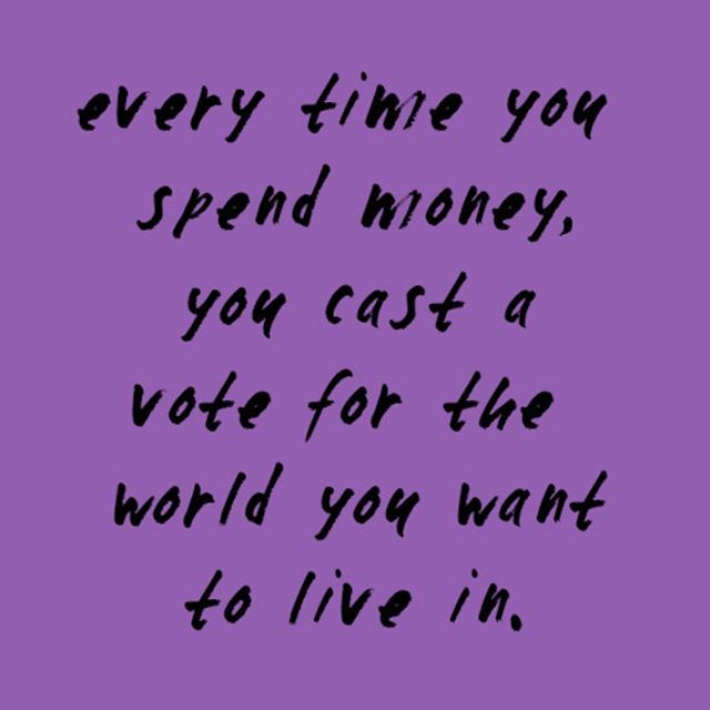 We CAN change the world we live in. Your true vote is where you spend your hard earned money. *
*
*
#supportsmallbusiness #supportlocal #supportsustainablefashion #saynotofastfashion #buylesschoosewell #choosehandmade #choosevintage #choosesecondhand #ch… bit.ly/2HJlnS0