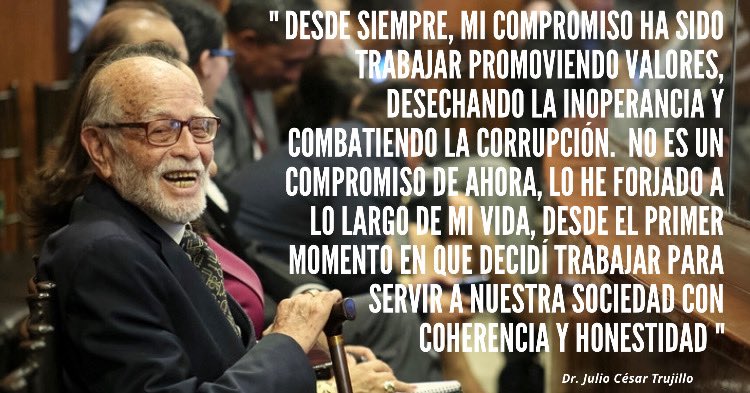 Las causas y hombres justos, nunca mueren.