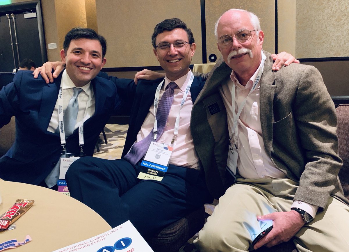 DrDamluji's tweet image. Here is to the best mentors out there @Radial_ICG and @DrMauricioCohen from SCAI 2008 to #SCAI2019