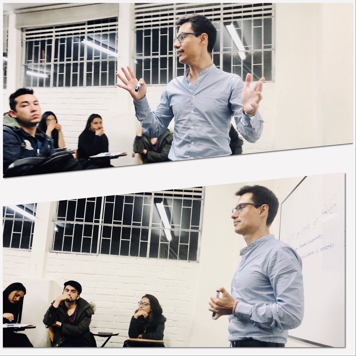 juanfalkonerth's tweet photo. ¡Nuestro debate de hoy giró entorno a la OMC! #OMC #GuerraComercial #GoogleVsHuawei #EsConArgumentos @cepi__ https://t.co/oifIqfKJW2