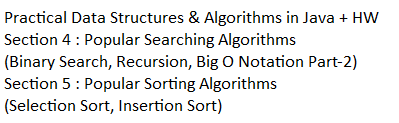 D047/100: May 18, 4.5 h (t=201 h)
#100DaysOfCode #DataStructures #Algorithms #LinkedLists #LinearSearch #BinarySearch