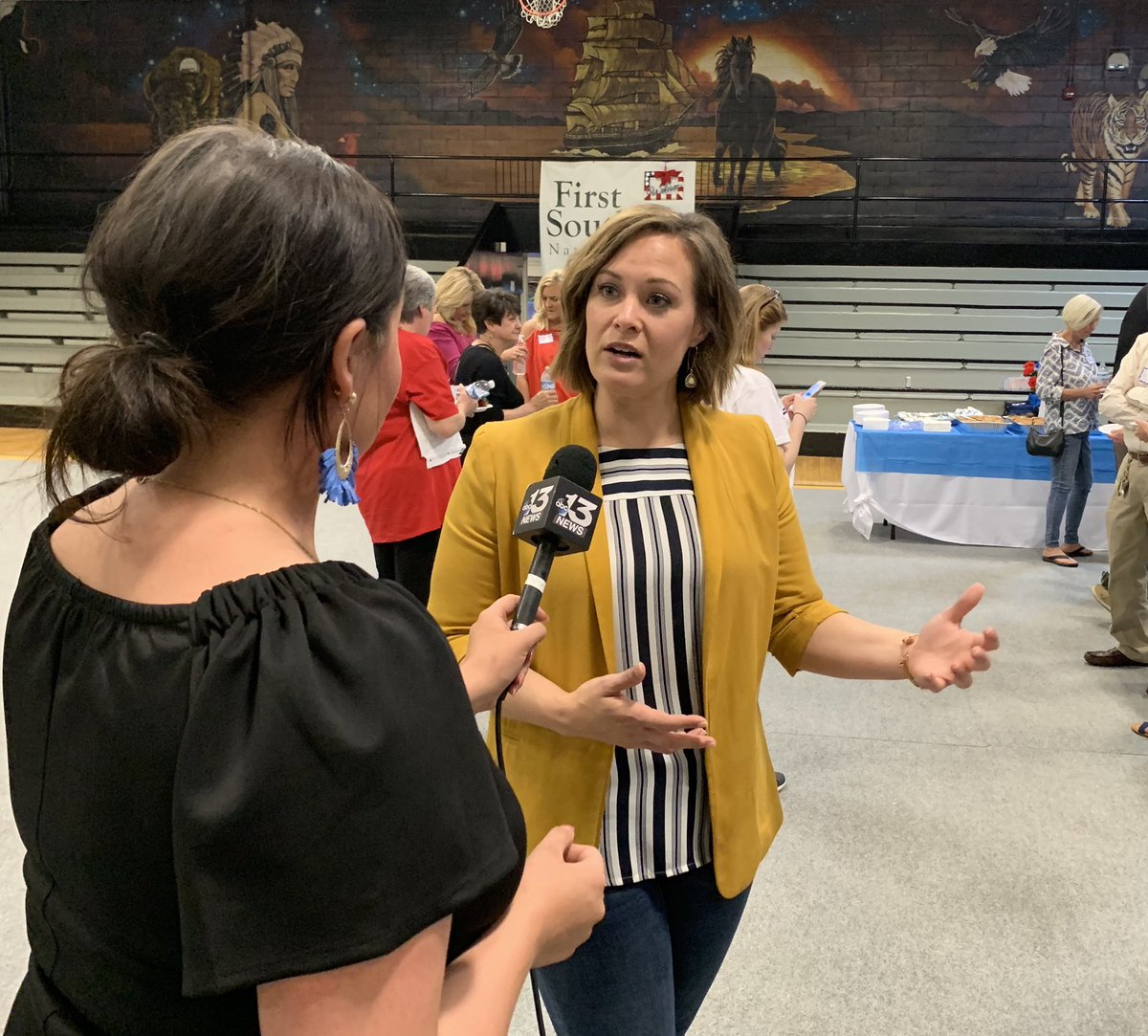 jacquelineforky's tweet photo. I’m grateful for the great crowd in Muhlenberg County who showed up to our final #TalkVsAction stop this evening. We have the momentum. Now, let’s go to the polls tomorrow and get it done! 💪 #KYGov https://t.co/uk5rRTNJIO