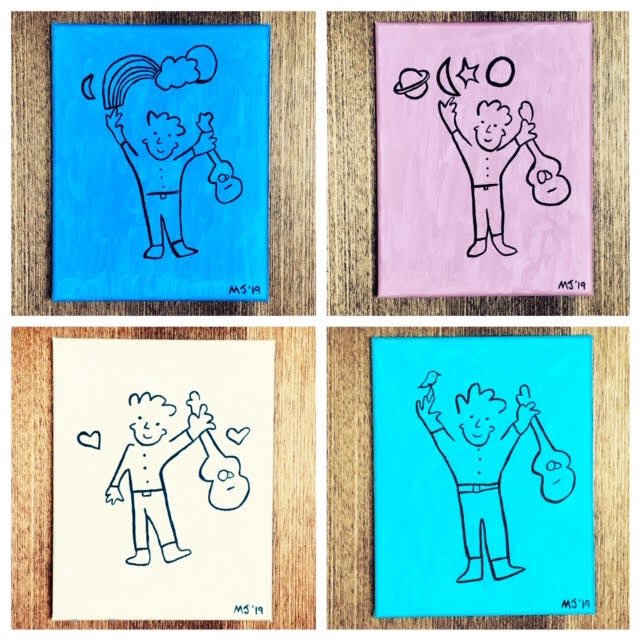 Mason has just released a new series of colored self-portraits as well as some other new colored paintings on his Etsy page. 
etsy.com/shop/MasonJenn…
Thank you!