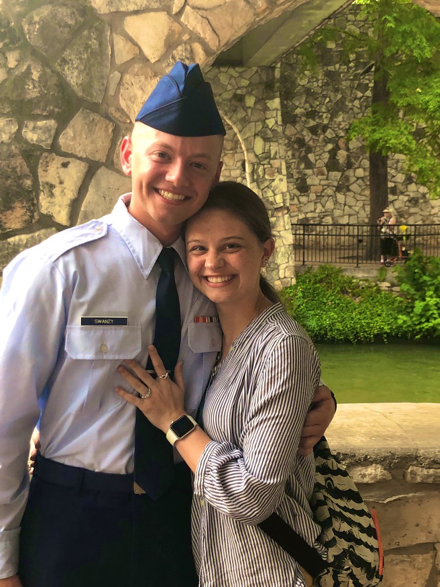 cameronswanzyy's tweet photo. Well it finally happened, I’ve been in love with her since we were 12 years old.  We’ve been through ups and downs, good times and bad times, she’s everything I could ever want in a woman.  I can’t wait to spend the rest of my life with you Mady❤️ https://t.co/UsTWxVzqgA