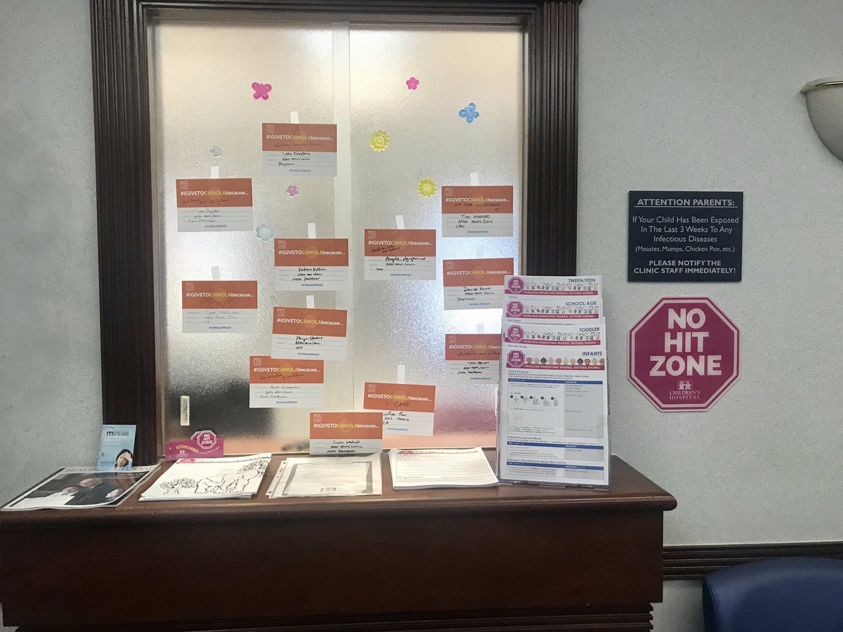 Metairie After Hours CHNOLA clinic completed the No Hit Zone training today. Loved seeing their #CHNOLA spirit! #CHNOLAProud #3moreNoHitZoneTrainingsthisweek