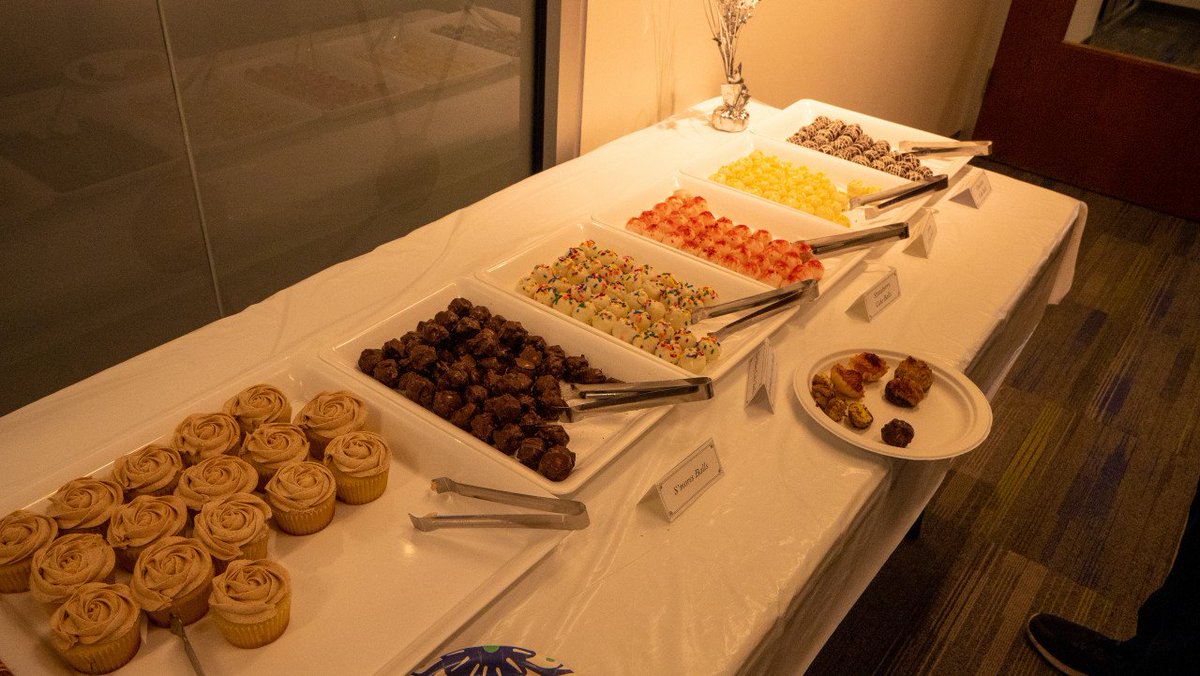 Regenstrief's tweet photo. Regenstrief is celebrating Clinical Trials Day. Some Regenstrief clinical research professionals were treated to an afternoon of food and fun to recognize their important contributions to the institute’s research. #CTD19 https://t.co/FmISryaB1n