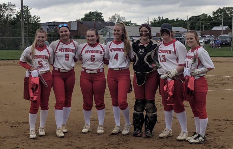 Today ends a chapter for these 7 seniors.  While your days on the high school softball field are over, a whole new door opens.  Take the memories and laughs with you and never forget the lessons and character that softball taught you.  Thank you for the journey!  #twist #youknow