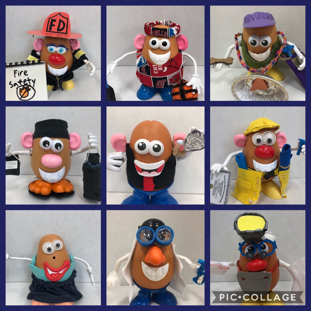 lennstroms's tweet photo. We asked kindergarten students “what to you want to be when you grow up?” Then our 7th grade Ss used their EDP skills to make them come to life! @PlumGroveJH @PLTWorg  #designandmodeling https://t.co/Lv4IOsu2zF