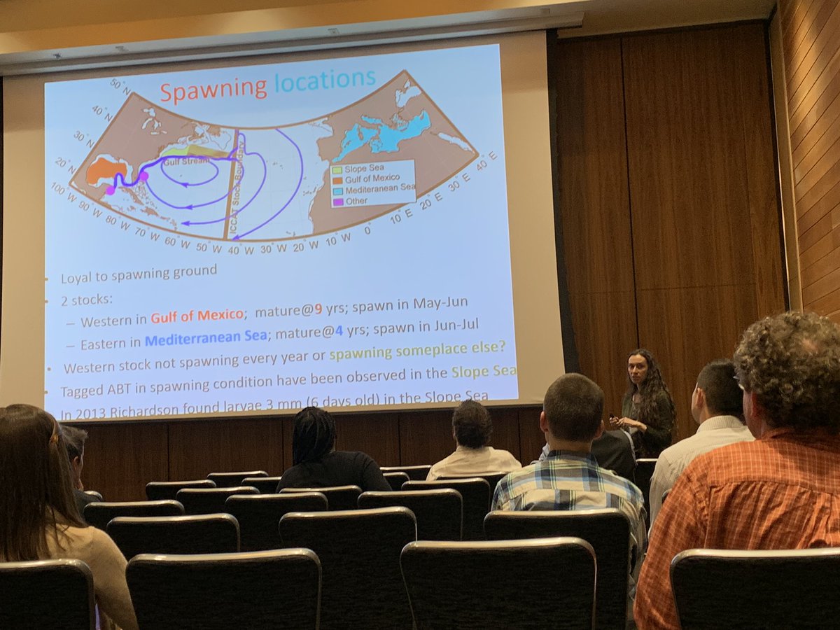RossDynamicsLab's tweet photo. Very nice #SIAMDS19 minisymposium on mixing and transport in fluid flows with many #NSFfunded #NSFAlpha participants https://t.co/mPqtsL5Vzj