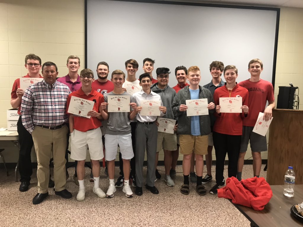 2019 Golf Banquet. Thanks to all players and parents for attending.