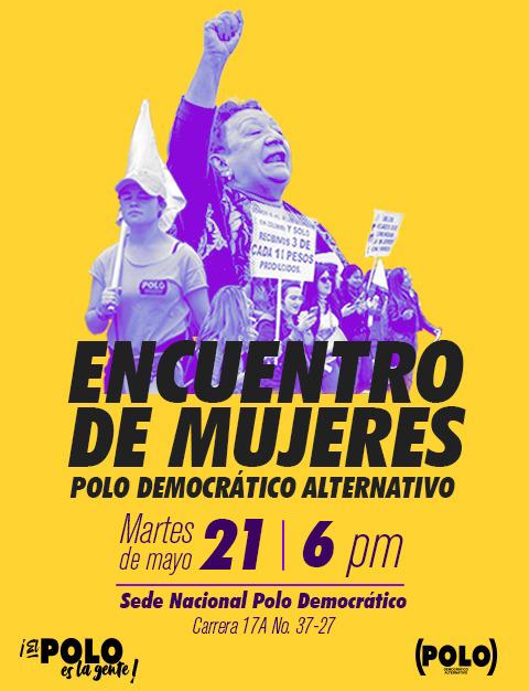 EngativaRobledo's tweet photo. Cordial invitación a las mujeres luchadoras de Engativá, al encuentro distrital de mujeres. 

Acompáñamos mañana martes a las 6 p.m en la sede nacional del Polo. https://t.co/2jsKyuZMjO