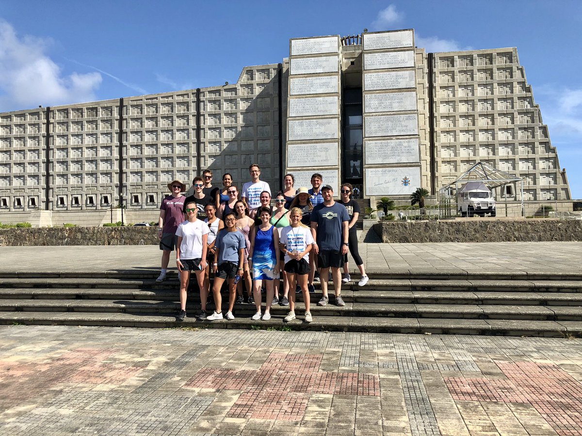 DrL_AdProf's tweet photo. On Monday (Day #8) we reluctantly left the Dreams Resort in Punta Cana, but were happy to be back in Santo Domingo (with a stop at Los Tres Ojos and Faro a Colon along the way). @WMU_AdClub
@HCOB #BusinessBroncos
#WMUAdMajors
#GloballyEngagedBroncos
#MyWMU https://t.co/WQXBXXmzFg