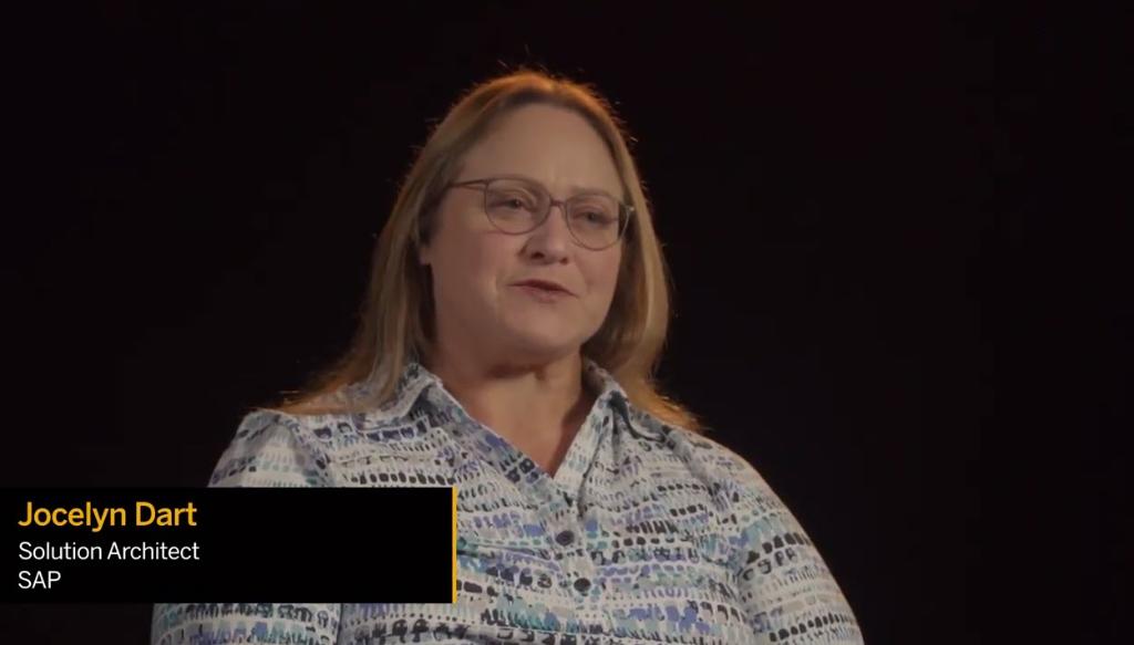 Meet SAP Technology Ambassador, Jocelyn Dart, learn about her focus on promoting SAP Fiori &amp; great UX and her passion for Software Accessibility, i.e. making sure software is accessible to all, including those overcoming diversity &amp; inclusion challenges: sap.to/6011EcWSN