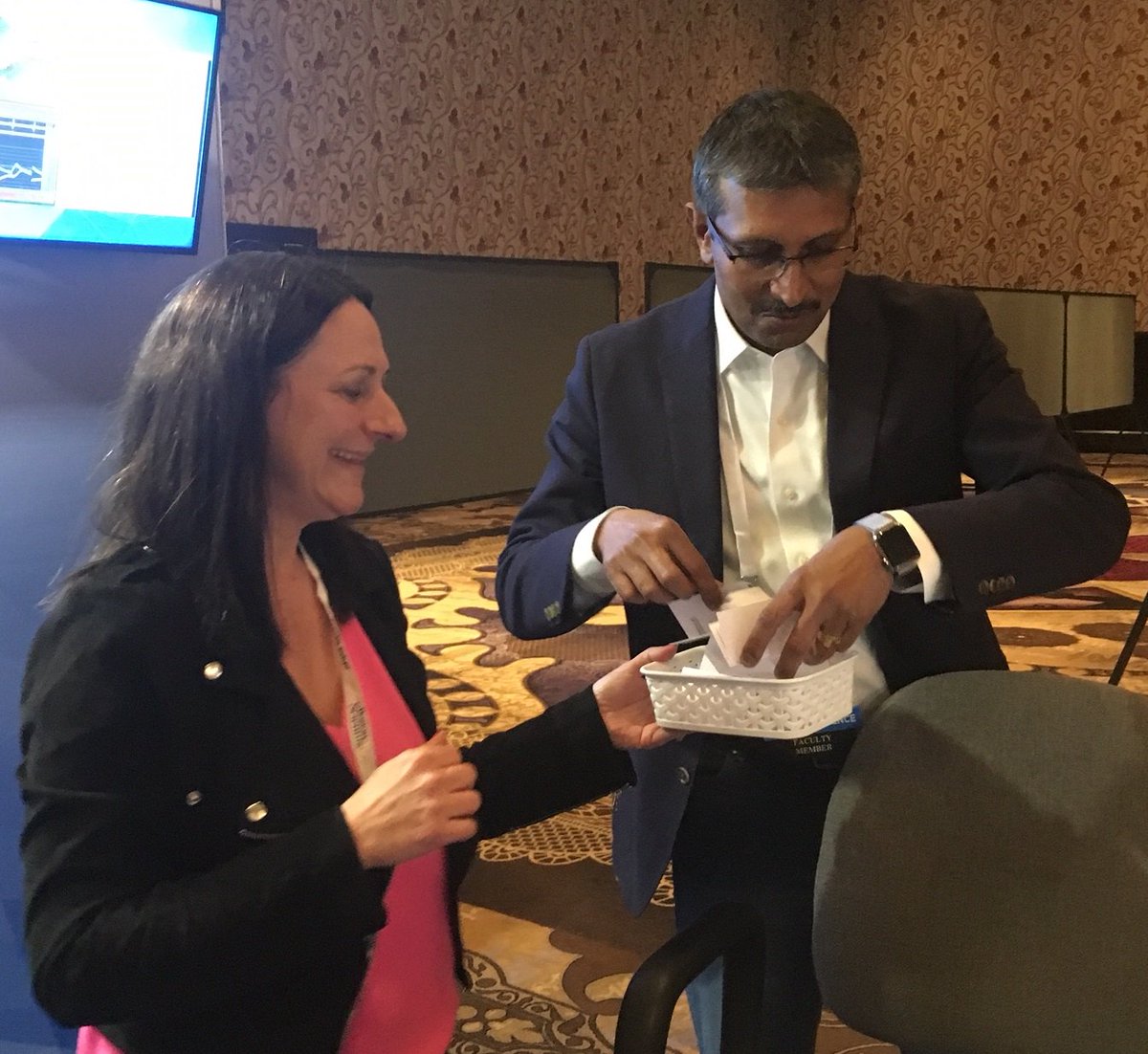 cvinnovations's tweet photo. Visit @cvinnovations at @SCAI booth #208. Two winners already drawn by Subhash Banerjee. Enter our raffle and you could be the next one to win an Airpod! https://t.co/eabNuPL3TB