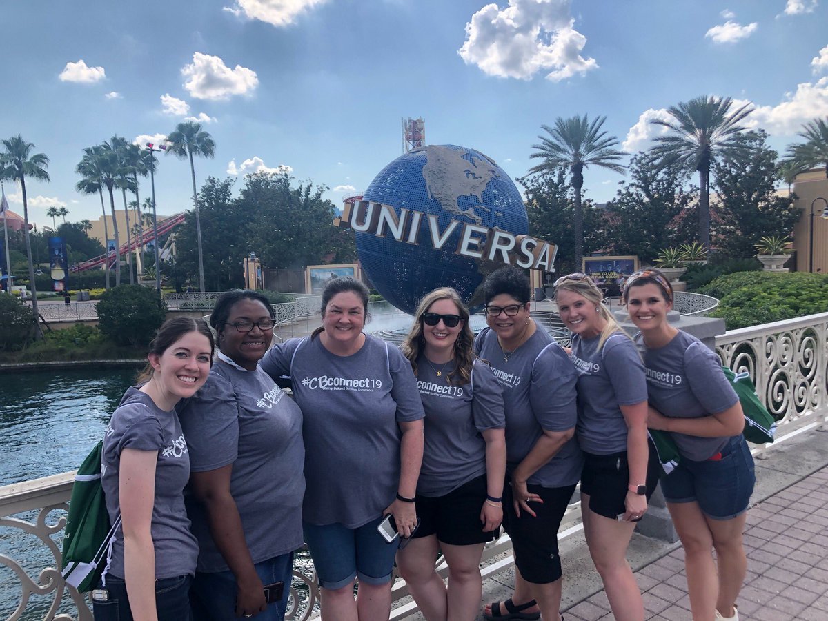 pbrecruits's tweet photo. The #CBConnect19 Planning Team had a great time at Universal and hope our students did too! https://t.co/6hamVMDuGE