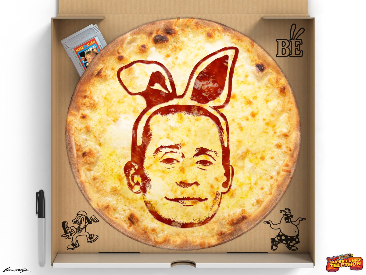 EvanNixonType4's tweet photo. 🍕👱‍♂️🐰👽
#Funkothon #Funkopotamus @toejamandearl @IncredibleCulk https://t.co/l6UgGGSO6Q