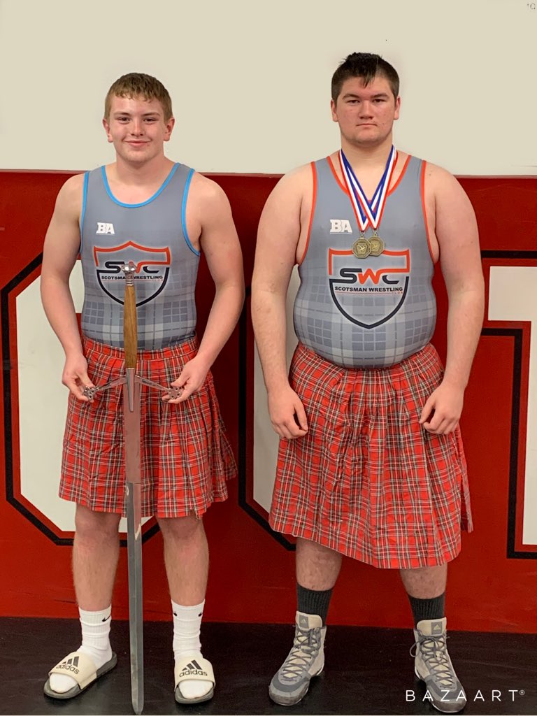 KiltedPride's tweet photo. Hey @BarbarianWear how do our singlets look on our FS &amp; GR state champs? https://t.co/0DwApD1FAV