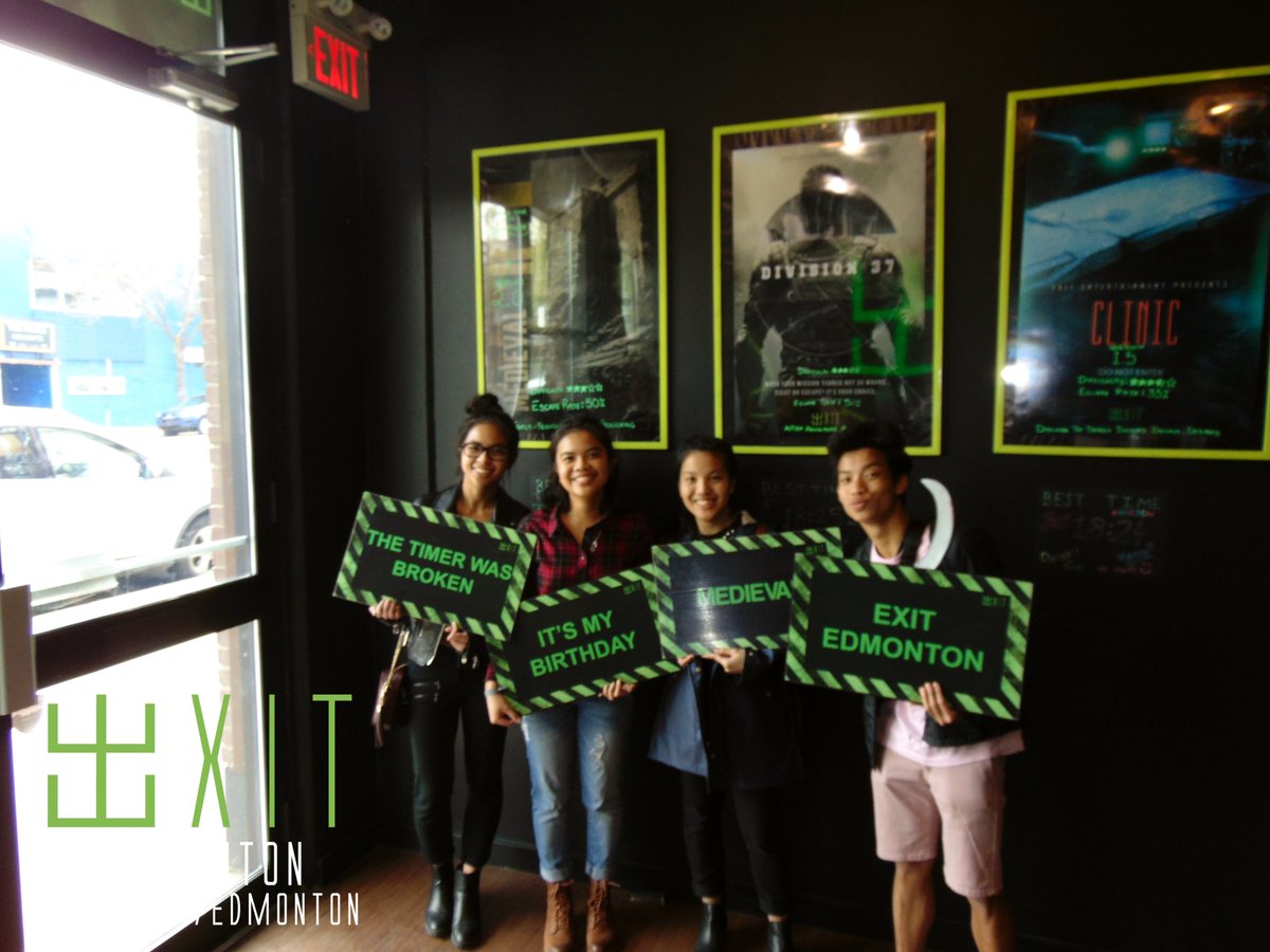 exit_edmonton's tweet image. EXIT Edmonton Escape on Whyte Presents this week's team photos! Thank you all for coming down and escaping with us this past week.
Click the link for the full gallery! bit.do/eSTUx
#yeg #exitedmonton #exploreedmonton #whyteave #oldstrathcona