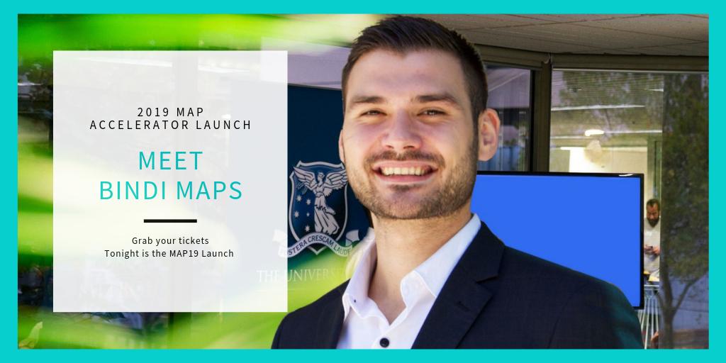 MAPUniMelb's tweet image. Tonight is the night! ✨🚀 

Our MAP19 founders are preparing to pitch, you&apos;ll soon see @BindiMaps_ the only smartphone information &amp;amp; navigation tool for indoor spaces designed with both the vision impaired or normal-sighted individual in mind. 

#MAPunimelb #MAP19launch