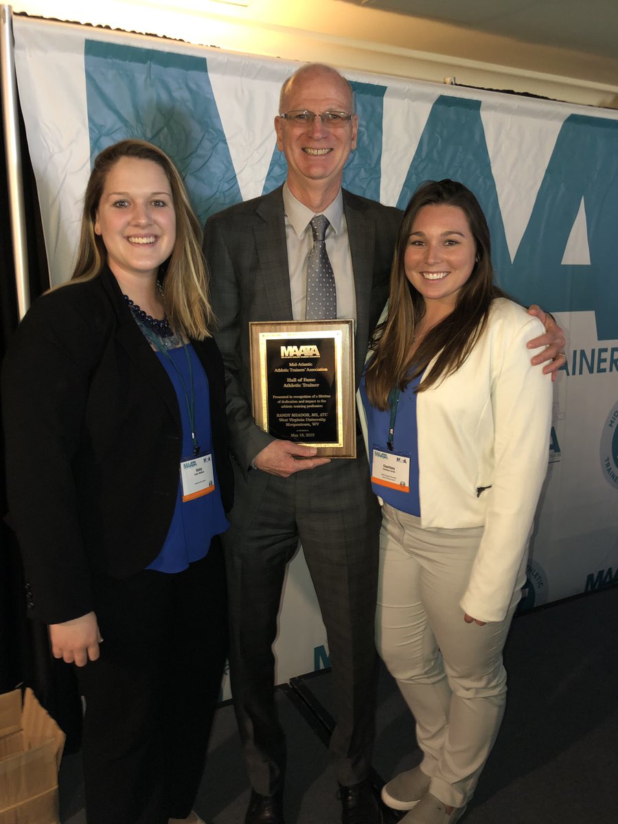 WVUATA's tweet photo. MAATA District 3 RECAP: 1 poster presentation, 2 oral presentations, quizbowl, 1 hall of fame inductee, and many new friends! https://t.co/LZJBnahMVE