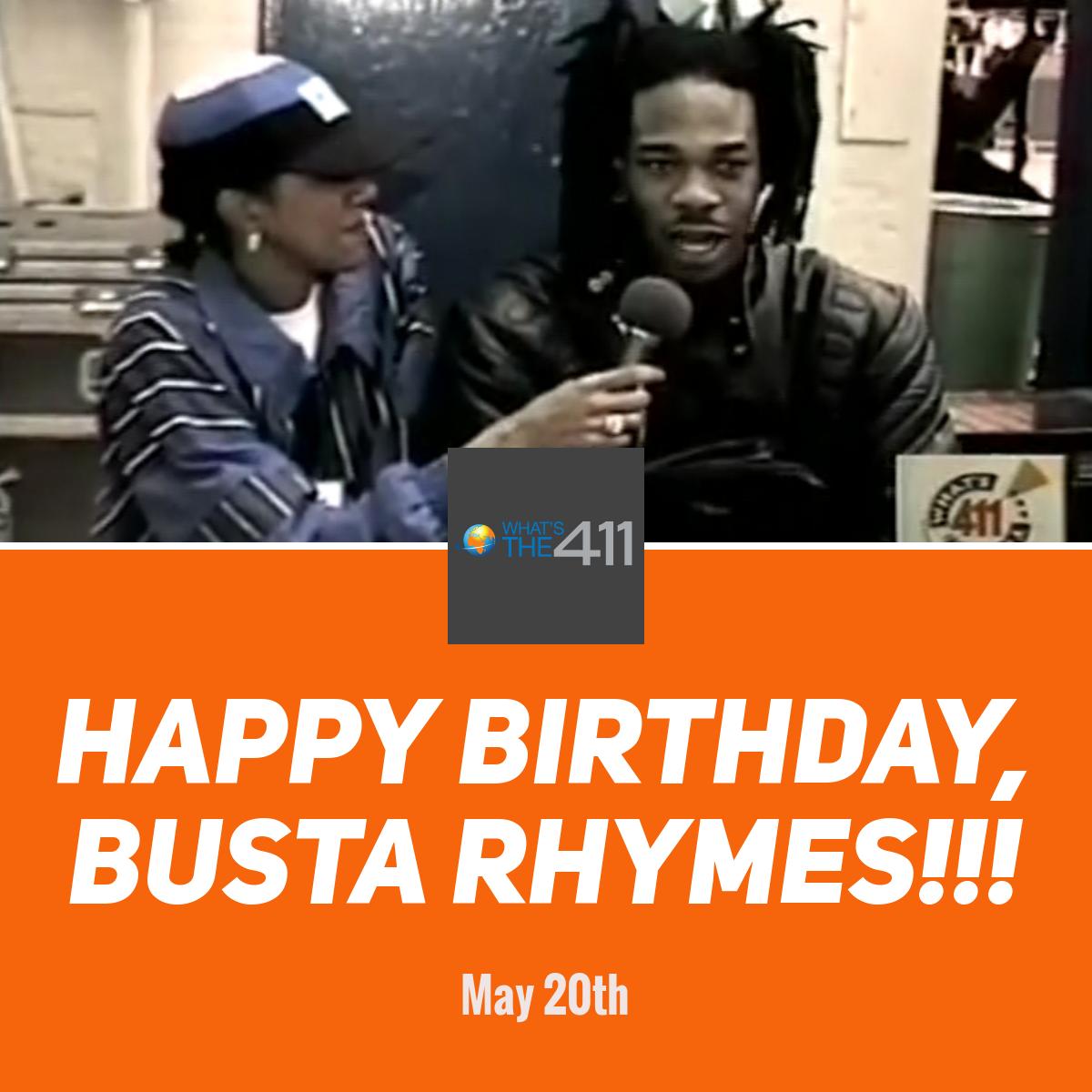 Happy Birthday, Busta Rhymes!     