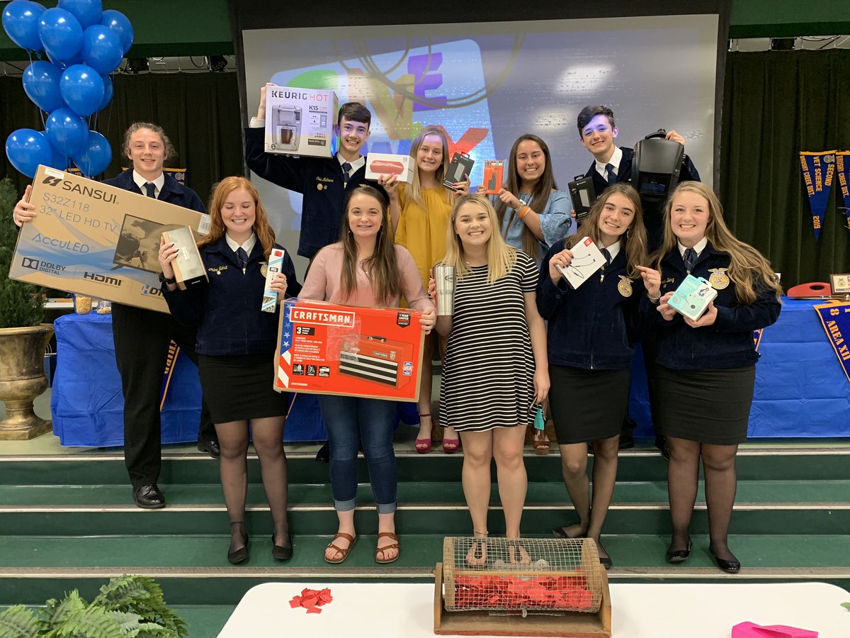 Thank you to all the Members, Parents, Administrators, Booster Club &amp; Guest who made it out this evening to help celebrate the successful year Academy FFA has had this year!! 💙💛