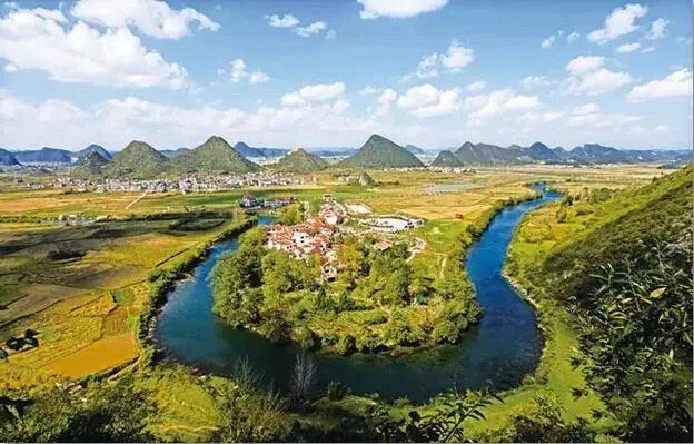 VisitAnshun's tweet photo. Anshun is the preferred area for karst scenery tourism in the world. It is the most mature and concentrated karst landform in southern China that many rivers and valleys, peaks and bushes, forest lakes, and dark river springs together show a beautiful karst natural landscape. https://t.co/CmKd2jJLNX