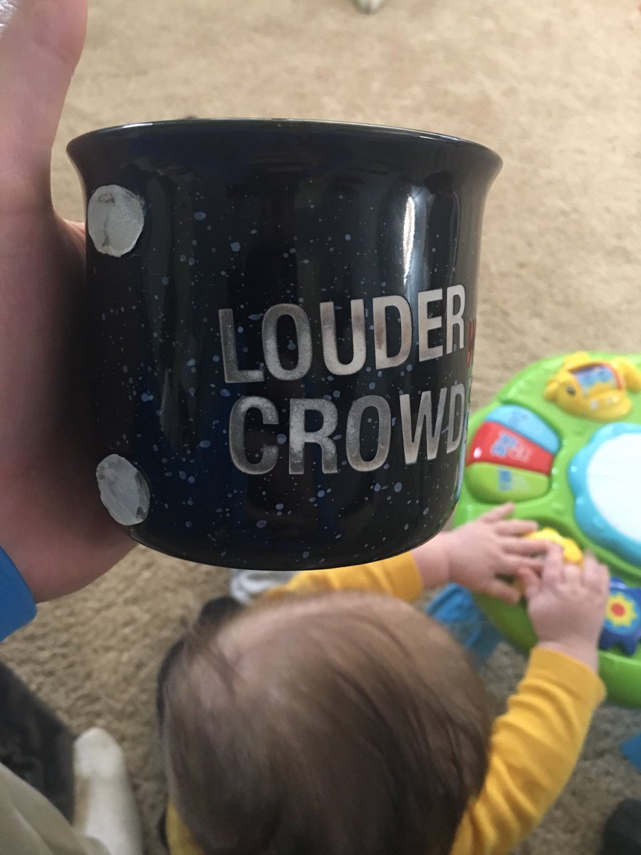 Big_MacCx's tweet photo. @scrowder wore out my #mugclub mug. But re-upped for the year 😂. @benshapiro tumbler looks pretty sturdy 🤔🤔 https://t.co/4dLw6Aoupg