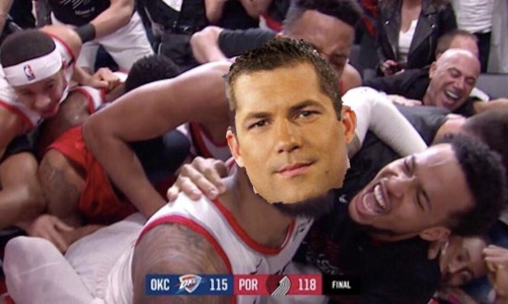 iheartou's tweet photo. @KOCOdamonlane Nice job, today. Clutch. #damtime https://t.co/AH9WnJJ98r