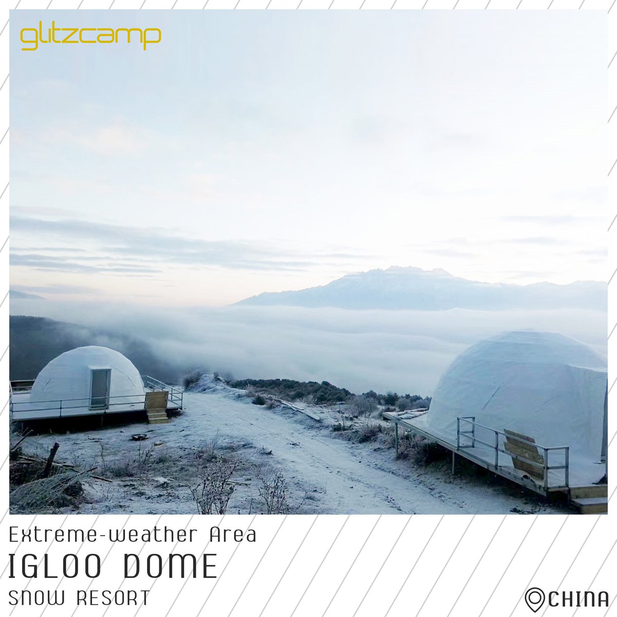 glampingtent's tweet image. Wanna build a #glampingresort in the cold but worry without a #winterprooftent?
No problem! With a sound #insulationsystem, the quality #igloodomes of Glitzcamp can withstand the extreme weather in #coldareas.
glitzcamp.com/product/glampi…

#extremeweathertent #winterdome #winterresort