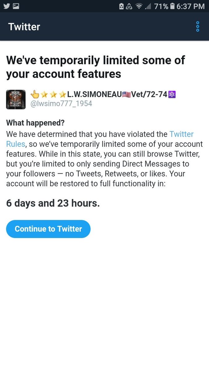 1labarbera1's tweet photo. My hubby got suspended again https://t.co/aPxNHwnXcb