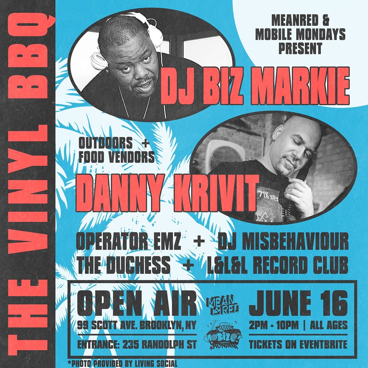 BizMarkie's tweet photo. ATTENTION BROOKLYN BROOKLYN!!! FATHER'S DAY JUNE 16TH I WILL BE AT OPEN AIR DOING ALL 45 SET WITH DANNY KRIVITS OPERATRR EMZ AND MS BEHAVIOR EVERYBODY IS WELCOME!!! https://t.co/0My7T4AXZ8