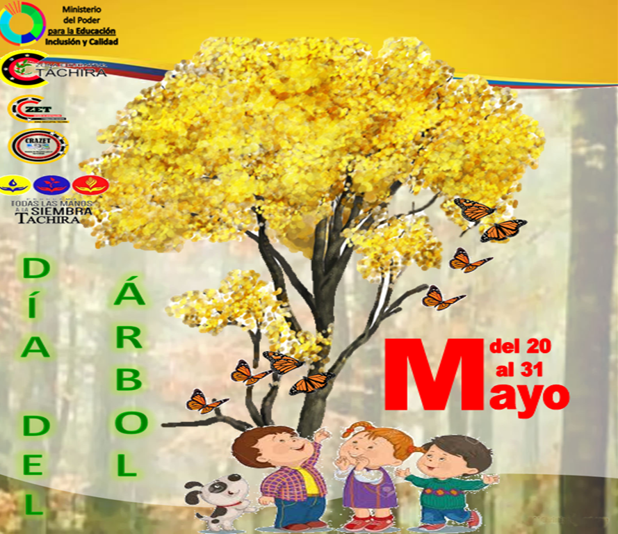 Todos nuestros niños y niñas a celebrar el Día del Árbol en defensa de la Paz y Soberania @CHIQUI_502 @psuvaristobulo @MPPEDUCACION <a href="/PTMSNACIONAL/">Programa Todas las Manos a la Siembra</a> @ZonaEducTachira <a href="/JuntosXTachira/">Protectorado Táchira</a> <a href="/TachiraArbol/">Mision Arbol Tachira</a>