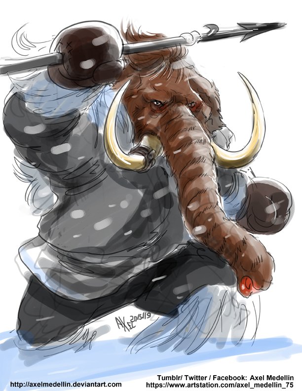 AxelMedellin's tweet photo. #dailysketch 2822 #garabato 2822 #Tunguska from @elephantmen at @comixology https://t.co/QT21AJnOjU #mamooth https://t.co/TF69PABmMN