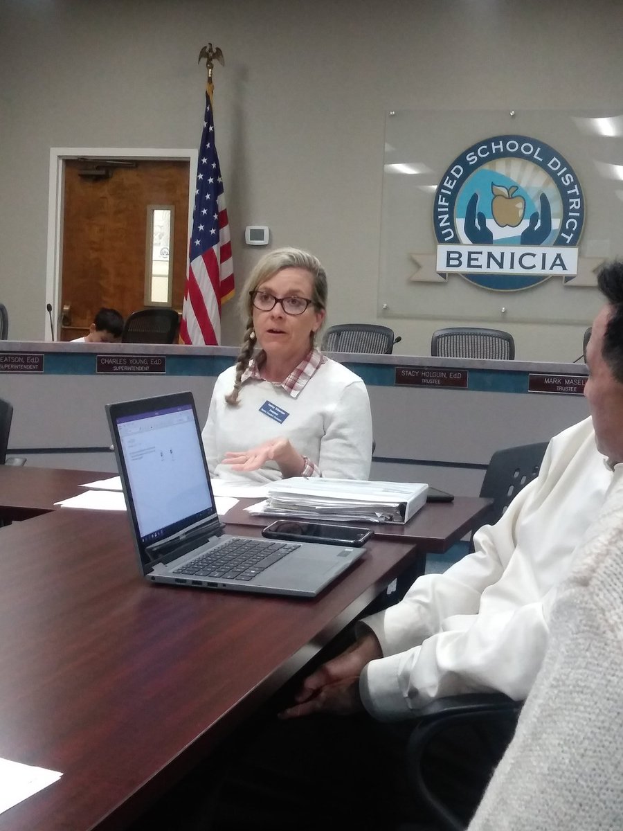 Thank you - 2 years at the helm of the BEF! The district is stronger because of you.