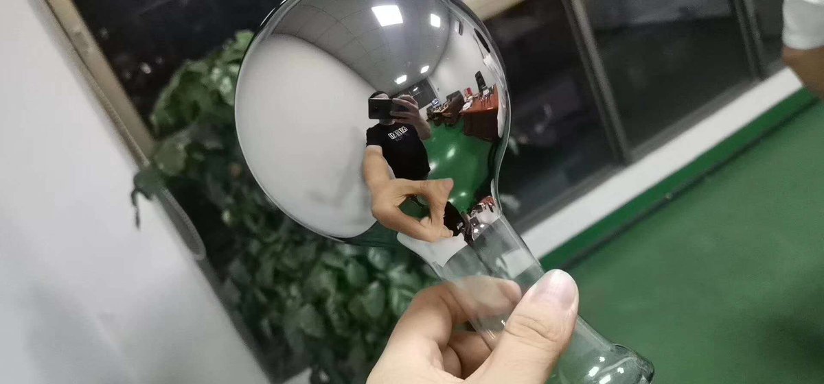 foxinzk's tweet image. Glass vacuum surface gray 3:7 points transparent vacuum color 5:5 points transparent ceramic cup surface vacuum plating treatment 😃😃
