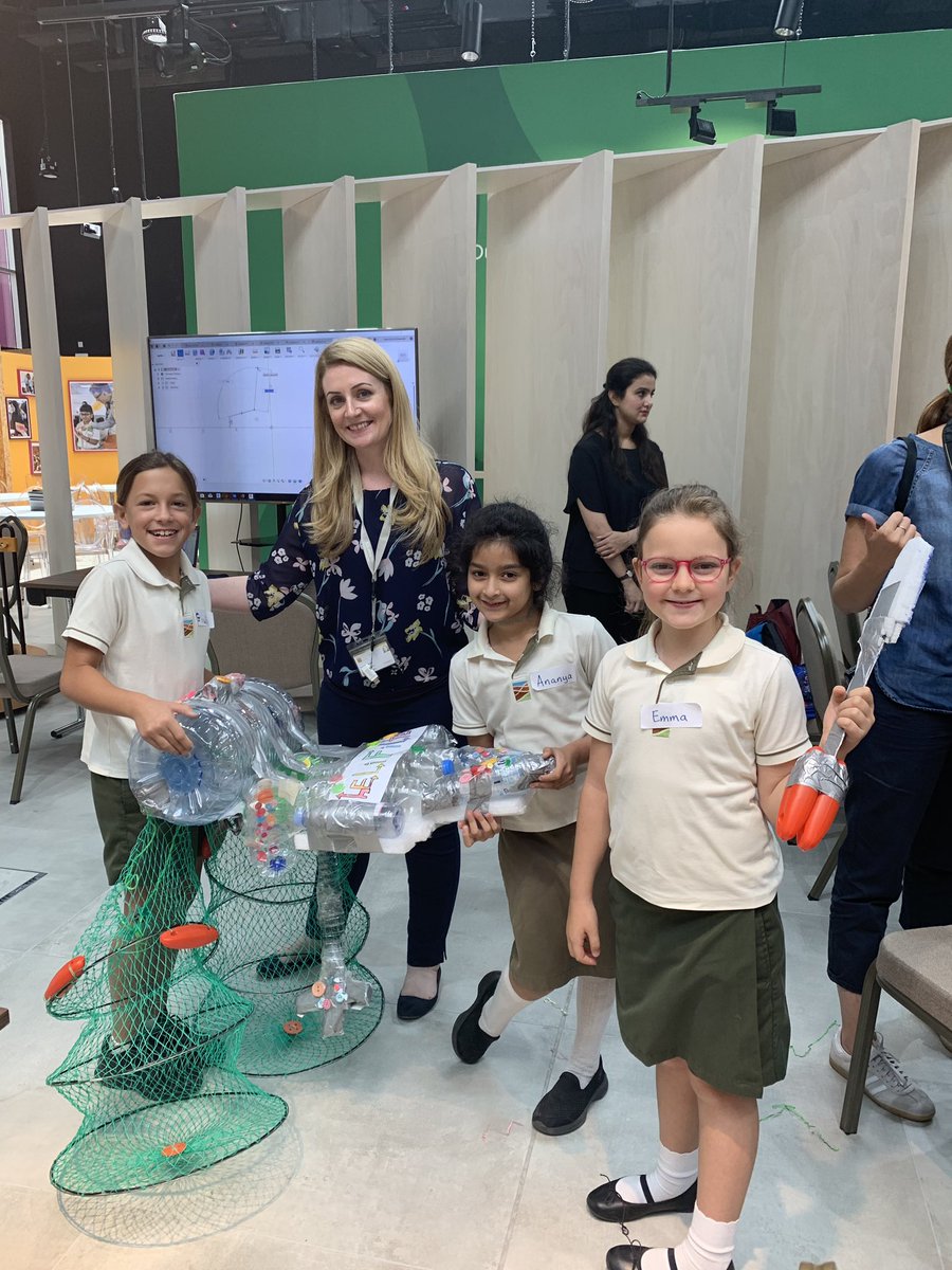 GISPYPG3's tweet image. GCS Young Innovators finalists were truly honored to sign over their prototype “Helifilter” to @expo2020dubai where it will be further developed and enhanced. Created to clean plastic from the ocean, the finished design will be displayed at the Expo Visitor’s Centre!