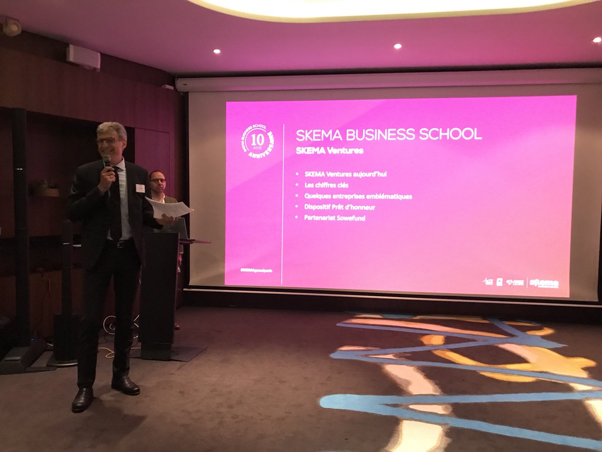 .<a href="/Phil_Chereau/">Philippe Chereau</a>, Directeur @SKEMA_Ventures « Aujourd’hui un étudiant #SKEMA peut penser à un projet entrepreneurial à #Lille, l’incuber à #Raleigh et l’accélérer à #BeloHorizonte » #WeAreSKEMA #SKEMAventures #SKEMA