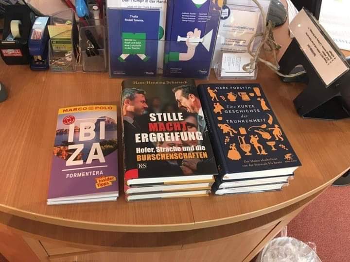 leave X (@bbrihil) on Twitter photo In #Wien reagieren die Buchläden schnell #ibizavideo <a href="/ZDFwien/">ZDF Studio Wien</a> <a href="/ReporterZDF/">ZDF-Auslandsreporter</a> In #Wien reagieren die Buchläden schnell #ibizavideo <a href="/ZDFwien/">ZDF Studio Wien</a> <a href="/ReporterZDF/">ZDF-Auslandsreporter</a>