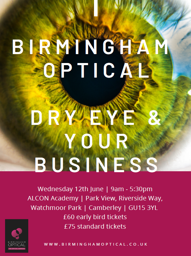 There is still time to get your tickets for our Dry Eye Day at ALCON® Academy for Eye Care Excellence™!

eventbrite.com/e/birmingham-o…